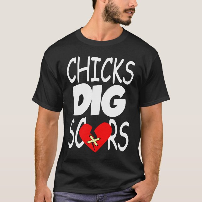 Camiseta Pintinhos Desenham Cicatrizes Cardíacas Congênitas (Frente)