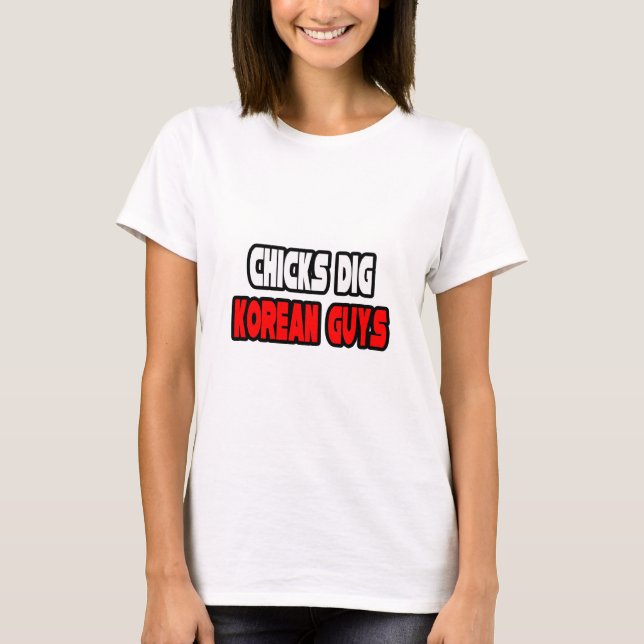 Camiseta Pintinhos Dig Caras Coreanas (Frente)