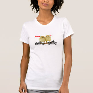Camiseta pintinhos do motociclista
