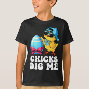 Camiseta Pintinhos Engraçados Para Homens Meninos Crianças