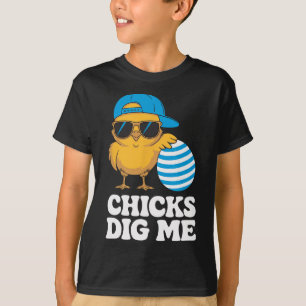 Camiseta Pintinhos Me Cavam Páscoa Toddler Boys Men Kids Ha