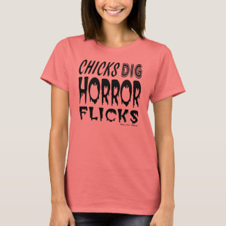 Camiseta Pintinhos Tocando Flichos De Horror