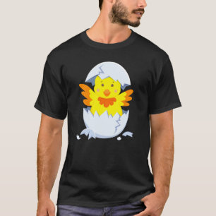 Camiseta Pinto de ovo eclode frango pinto com ovo sh