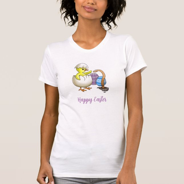 Camiseta Pinto de Páscoa e a Minhoca (Frente)