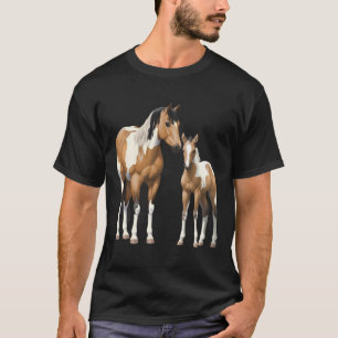 Camiseta Pinto Pinto Quinto Cavalo Mare Foal Hoodi
