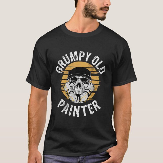 Camiseta Pintor Antigo Grumpy (Frente)
