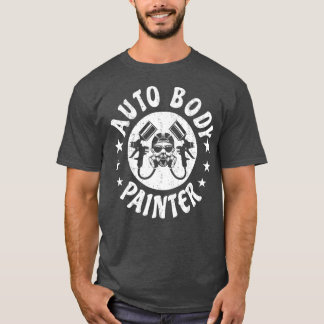 Camiseta Pintor Automático Carro Pintura Pulverização Autom