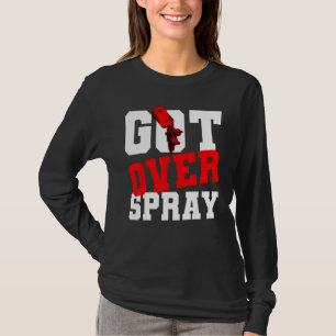 Camiseta Pintor Automático De Carro Detetive Sobre Spray Ve
