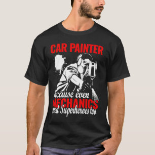 Camiseta Pintor Automático e Pintor de Automóveis para Home
