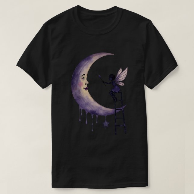 Camiseta Pintor da Lua (Frente do Design)