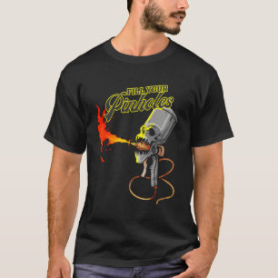 Camiseta Pintor de Automotivo Preencha seus Orifícios Corpo