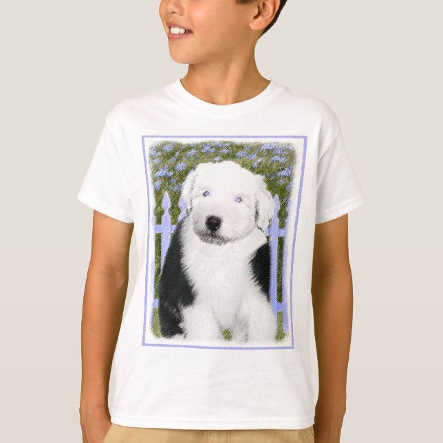 Camiseta Pintor de Cachorro - Pintura de Cachorro (Frente)