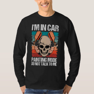 Camiseta Pintor De Carro Pintor Pintage Pintor Automático D
