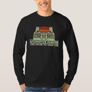 Camiseta Pintor de Carros Automotivos Pulverizador de Veícu