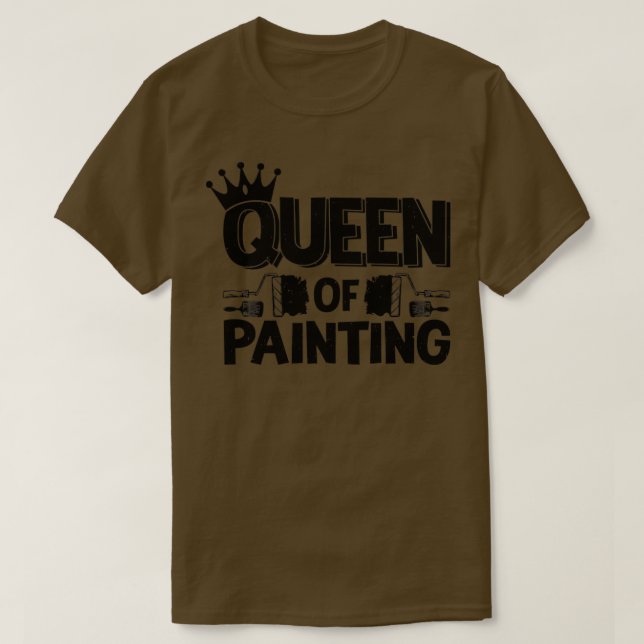 Camiseta Pintor de decorador de pintor5 (Frente do Design)