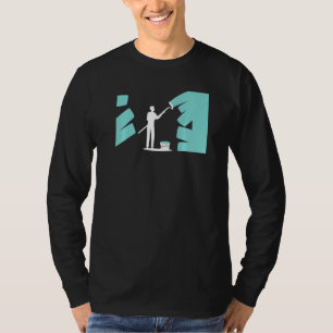 Camiseta Pintor de Fachadas Renovador Decorador Manobrador