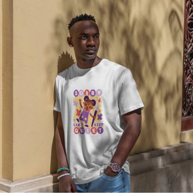 Camiseta Pintor de Menina Feliz (Criador carregado)