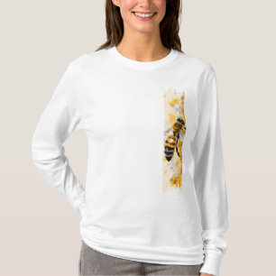 Camiseta Pintor de nódoas negras de abelha d'água