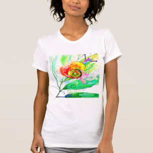 Camiseta Pintor de T-Shirt do Arco-Íris