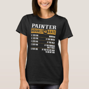 Camiseta Pintor de Taxa Horária