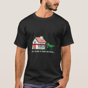 Camiseta Pintor E Artista De Pintura Rex