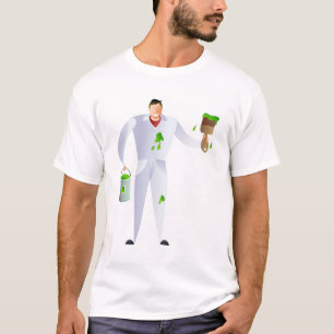 Camiseta Pintor e decorador