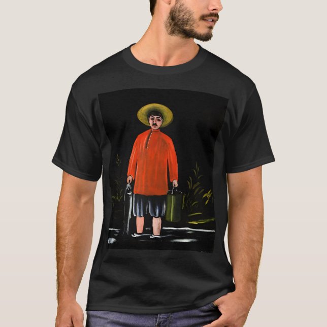 Camiseta pintor georgiano Niko Pirosmani (Frente)