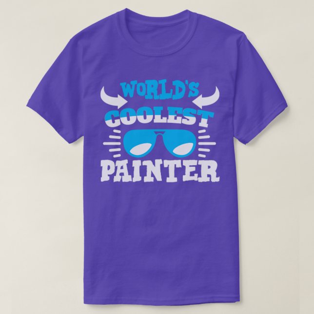 Camiseta Pintor mais legal do mundo (Frente do Design)