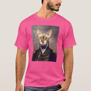 Camiseta Pintor Retrato Medieval de Pet de Renascença de Ga