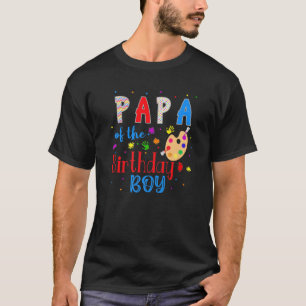 Camiseta Pintura 5 8.º 9.º Aniversário Grupo de Correspondê