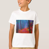 Pintura a óleo da Floresta Negra