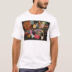 Camiseta Pintura abstrata da composição 10 de Kandinsky