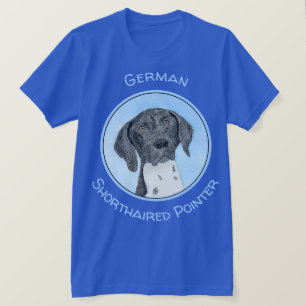 Camiseta Pintura Alemã de Ponta Curta - Arte Original