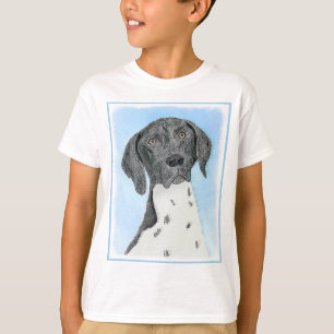 Camiseta Pintura Alemã de Ponta Curta - Arte Original
