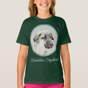 Camiseta Pintura Anatoliana Shepherd - Arte Original para C