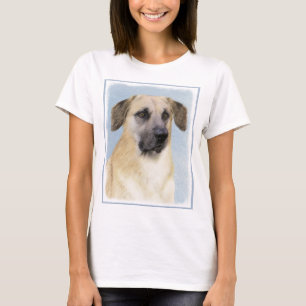 Camiseta Pintura Chinook (Ouvidos Soltos) - Arte Cachorro O