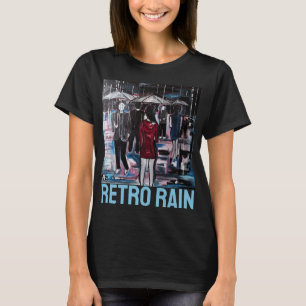 Camiseta Pintura Chuva Retro por Alfred Fox