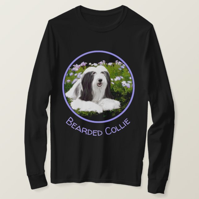 Camiseta Pintura Collie com Manteiga - Arte Cachorra Origin (Frente do Design)
