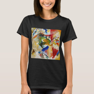 Camiseta Pintura com o Green Center por Wassily Kandinsky