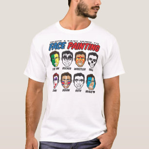 Camiseta Pintura da cara