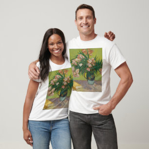 Camiseta Pintura da flor de oleandro de Vincent Van Gogh