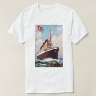 Camiseta Pintura da Linha White Star Titanic