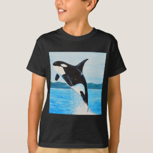 Camiseta Pintura da orca