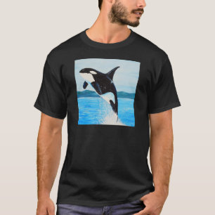 Camiseta Pintura da orca