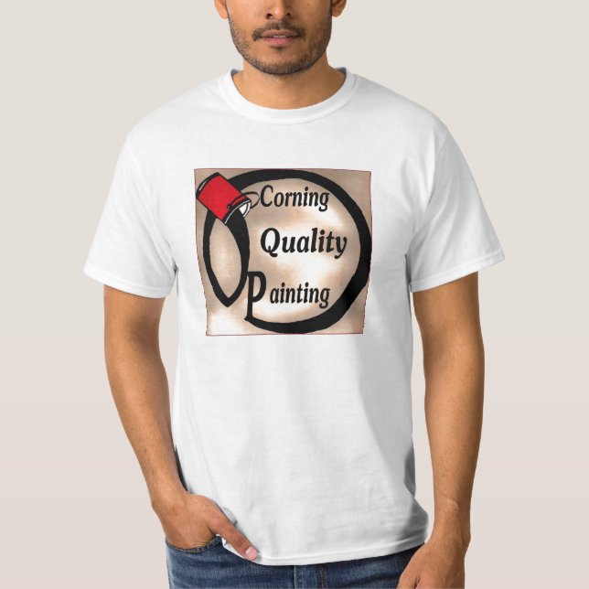 Camiseta Pintura da qualidade de Corning (Frente)