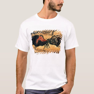 Camiseta Pintura da rocha do bisonte, c.17000 BC
