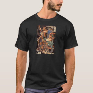 Camiseta Pintura da tinta de Miyamoto Musashi