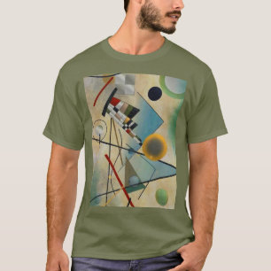 Camiseta Pintura de Abstrato de Composição Kandinsky