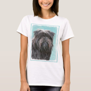 Camiseta Pintura de Affenpinscher - Arte de Cachorro Origin