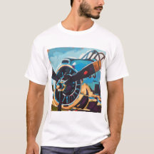 Pintura de Avião - Presente para Entusiastas da Av